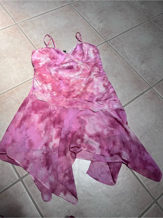 wild fable Dresses & Skirts - wild fable Pink Tie-Dye Mini Dress